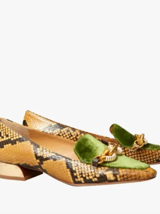 Tory Burch Shoes - Tory Burch Jessa velvet loafers 9.5 EUC